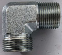 Male-threaded Brass Stainless Steel High-Pressure Hydraulic Hose Fitting