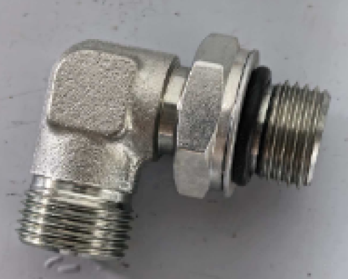 Male-threaded Brass Adjustable-direction direct elbow